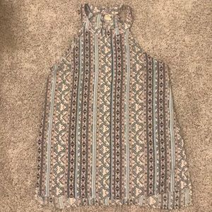 Pastel colors long tank small